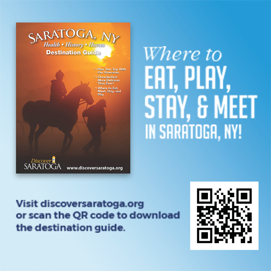 Saratoga Convention & Tourism Bureau Print Ad