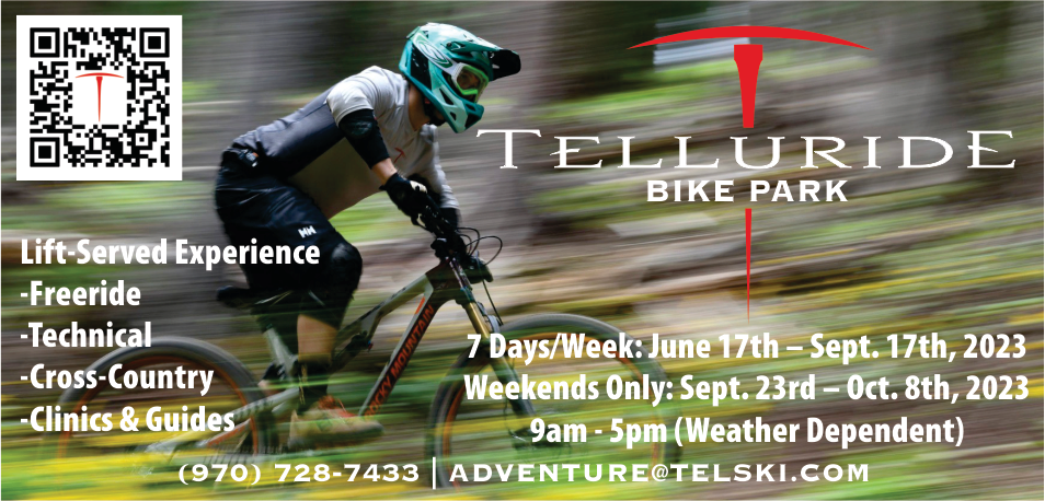 Telluride Bike Park Print Ad