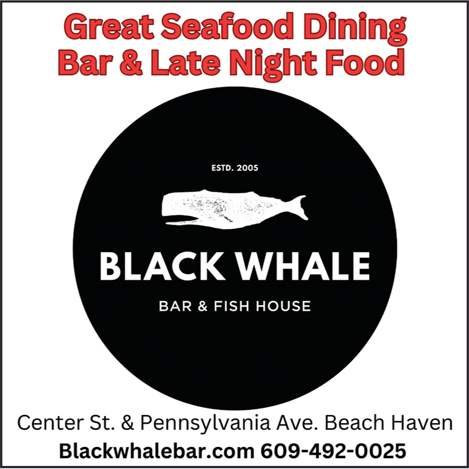 Black Whale Bar & Fish House Restaurant Print Ad