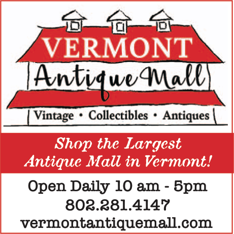 Vermont Antique Mall Print Ad