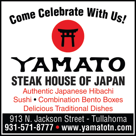Yamato Japanese Steakhouse Print Ad