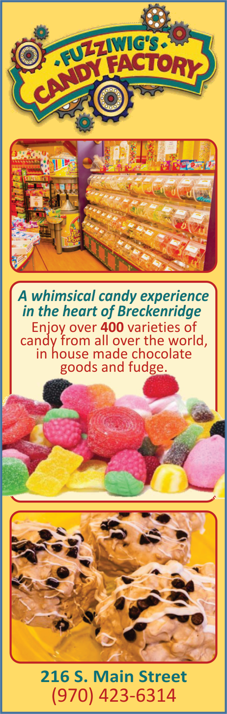 Fuzziwigs Candy Factory Print Ad