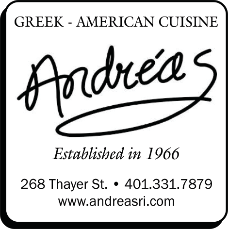 Andrea's Restaurant  Print Ad