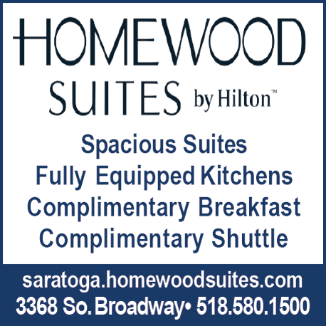 Homewood Suites By Hilton Saratoga Print Ad