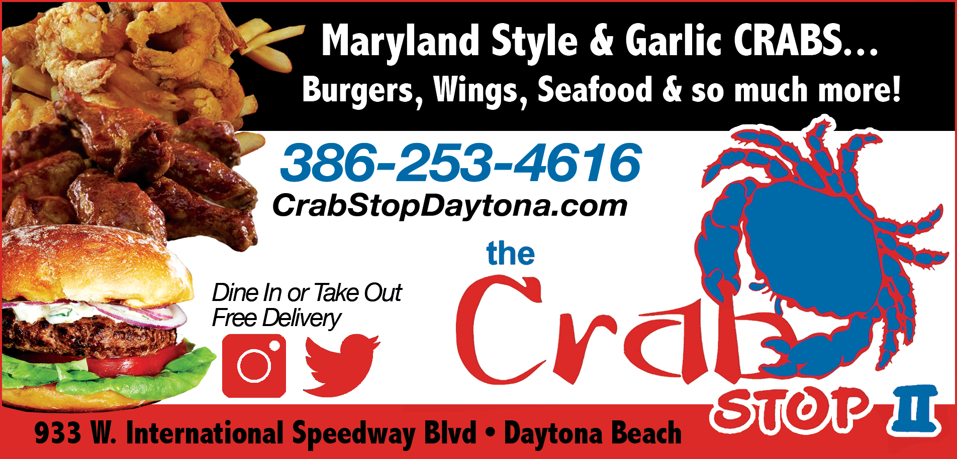 The Crab Stop Print Ad