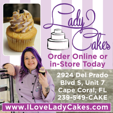 LadyCakes Bakery Print Ad