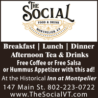 The Social Food & Drink at The Inn at Montpelier mini hero image